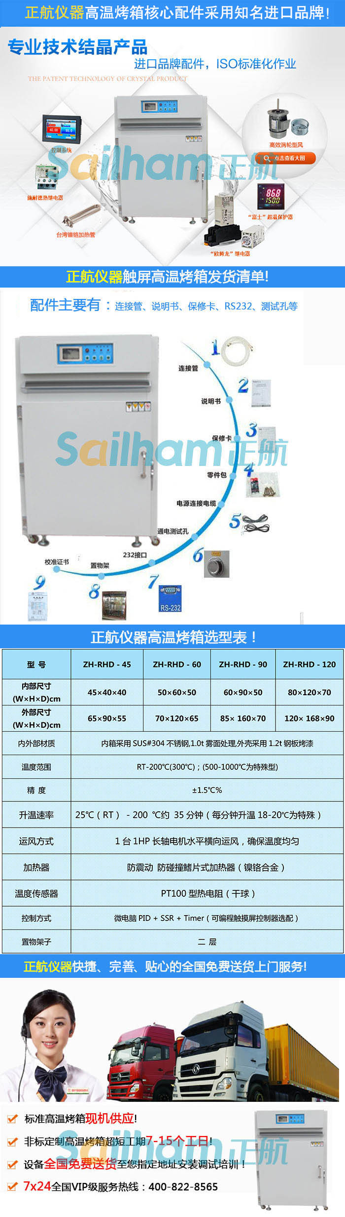 高溫精密烤箱